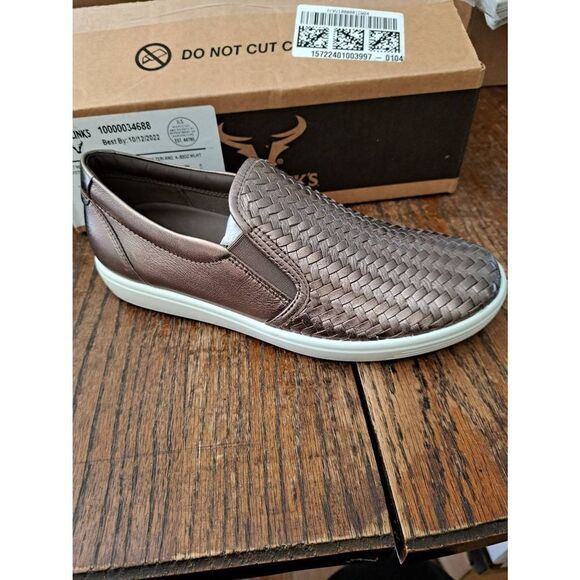 New Size 7-7.5 ECCO SINGLE RIGHT SHOE AMPUTEE CRUTCHES REPLACEMENT Shoe - Picture 1 of 5